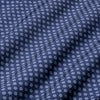 Leeward Dress Shirt - Navy Geo Dot Print, fabric swatch closeup