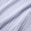 Leeward Dress Shirt - Blue Multi Check, fabric swatch closeup