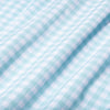 Leeward Dress Shirt - Aqua Gingham, fabric swatch closeup