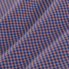 Leeward Dress Shirt - Red Blue Check, fabric swatch closeup
