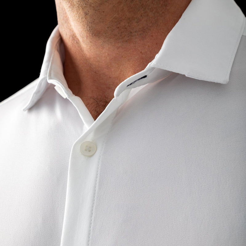 Leeward Dress Shirt - White Solid, lifestyle/model
